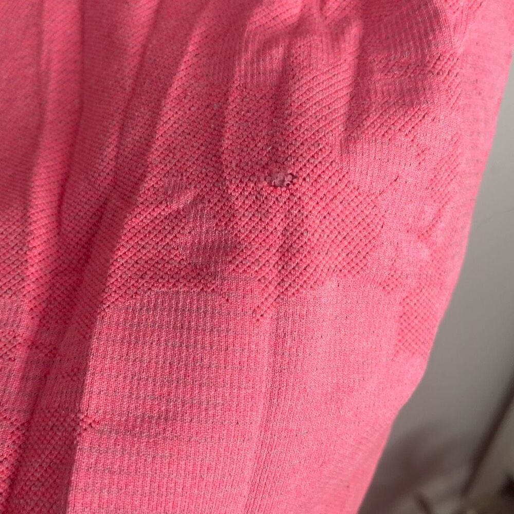 Lululemon Run Swiftly Tech Short Sleeve Pink Lace… - image 4